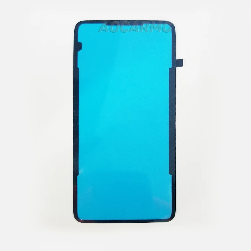 Задняя крышка аккумулятора Aocarmo клейкая лента для OnePlus 6 1 + замена|Наклейки