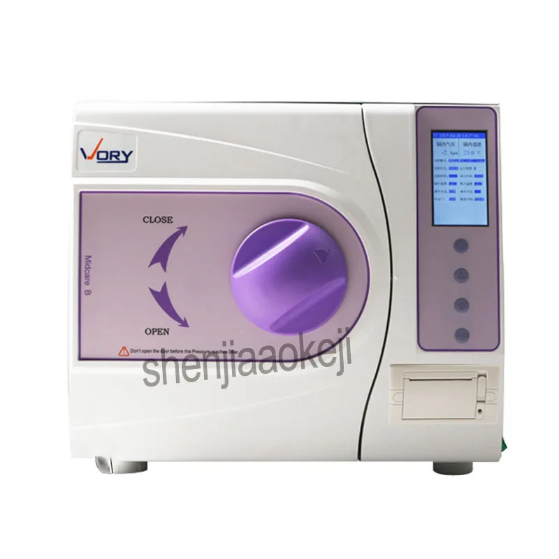 

LCD Vacuum Steam Dental Autoclave Sterilizer Oral disinfection cabinet pulsating three pre-vacuum sterilizer Dental device