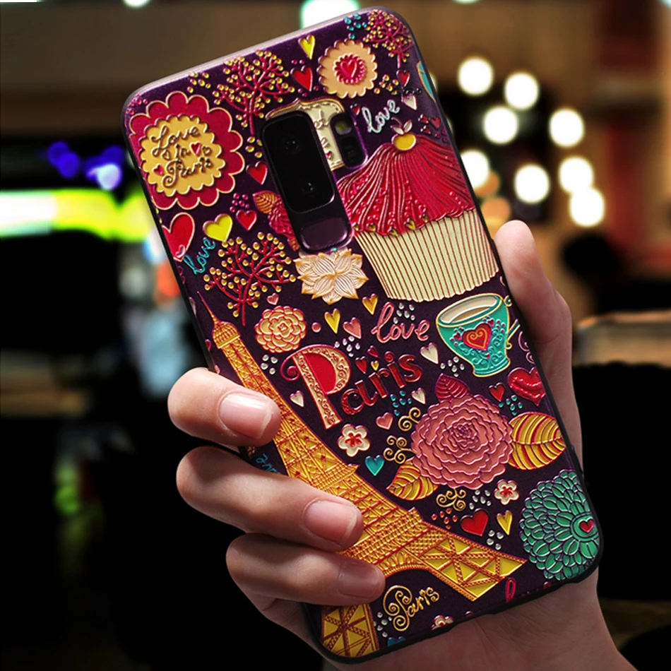 YonLinTan роскошный чехол, чехол, чехол для samsung Galaxy s9 s 9/s9 plus s9plus чехол на заднюю панель телефона 3D милый мобильный телефон 360 чехол s