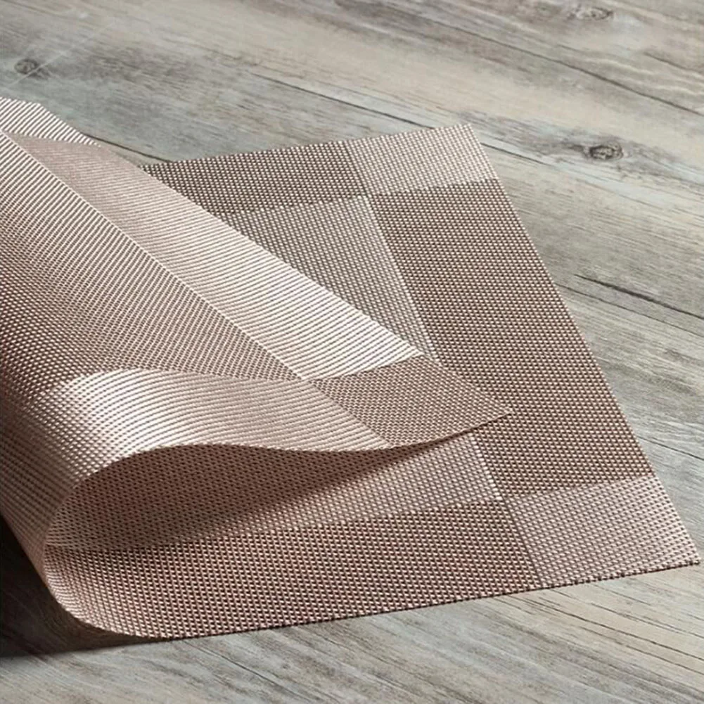 1 шт. Западный коврик из ПВХ для еды Европейский стола чашек Coaster изоляции