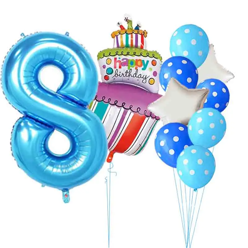 Для маленьких мальчиков и девочек 1st вечерние Декор 40 дюймов розовый голубой