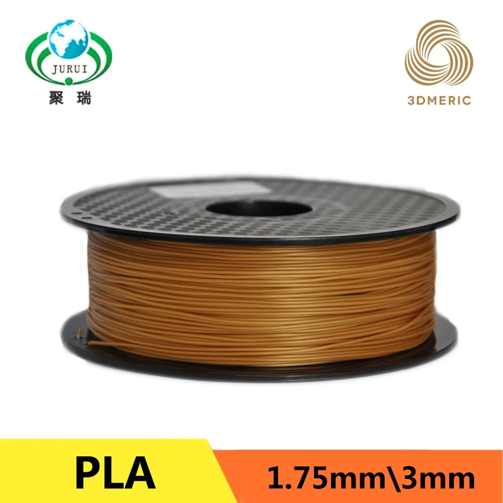 Gold color PLA filament 3d pen impressora pla 1.75 mm plastic printer 1kg | Компьютеры и офис