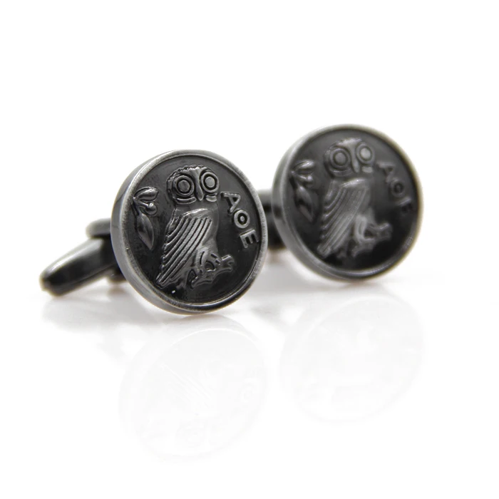 

Интересные новые рекламные запонки, запонки, мужские французские запонки в форме совы, запонки