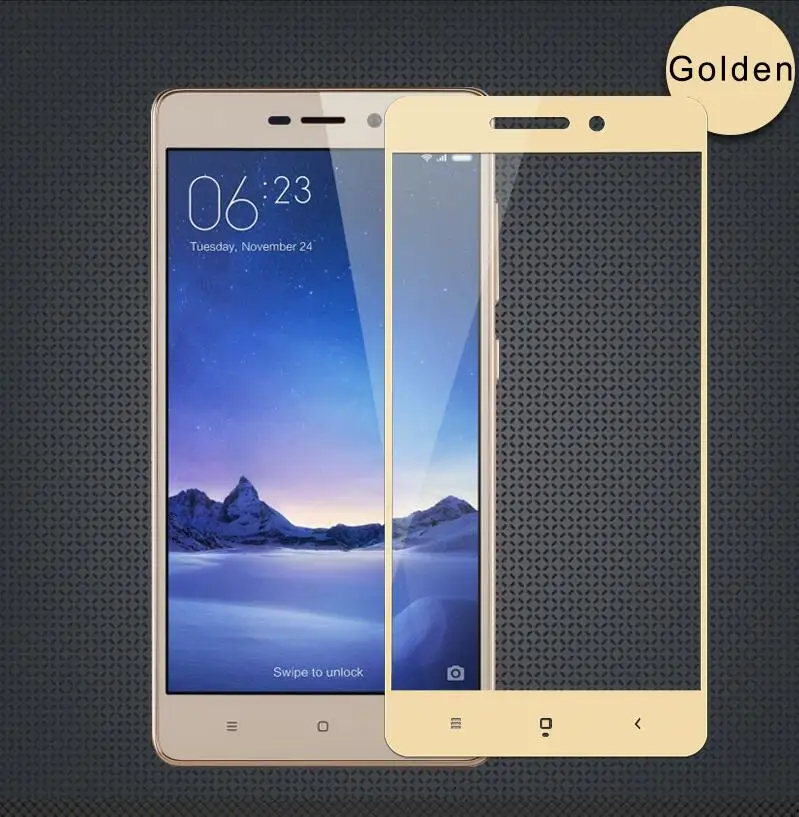 2 шт стекло для Xiaomi Redmi 3s Защита экрана закаленное 3 Защитная стеклянная пленка