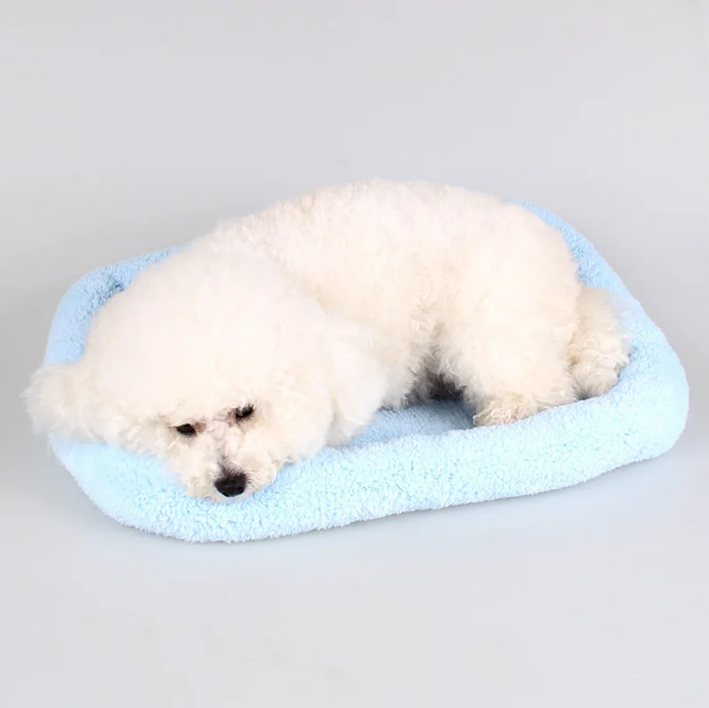 1 шт. высокое качество квадратная форма теплая мягкая плюшевая маленькая собака