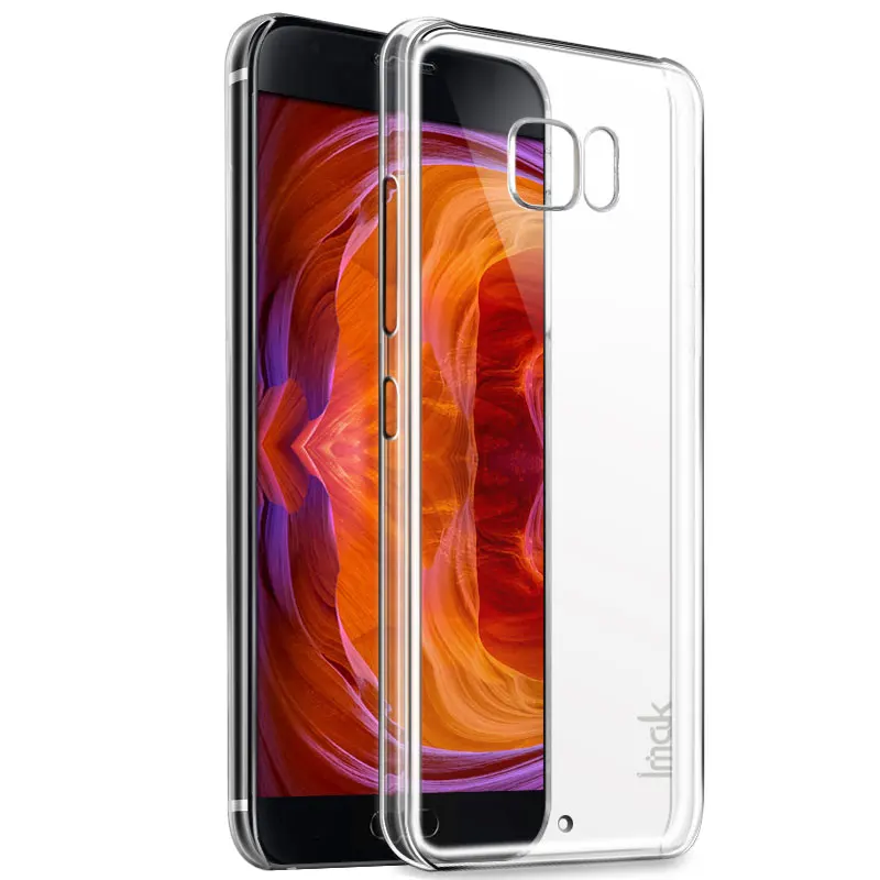 Original Imak Hard Plastic Phone Cases For HTC U Ultra Case Ocean Note 5.7&quot Transparent Clear Crystal Protective Back Cover |