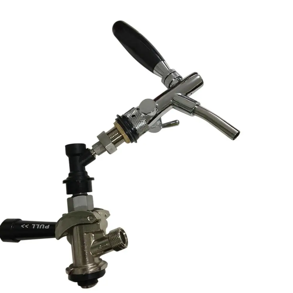 Прямой рот пивной бочонок разъем-дозатор шариковый замок отсоединить