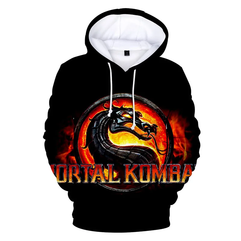 Новинка, спортивная одежда Mortal Kombat 11, 3D принт, толстовки для мужчин и женщин, весна-осень, модная Толстовка Mortal Kombat 11, толстовки, пуловеры