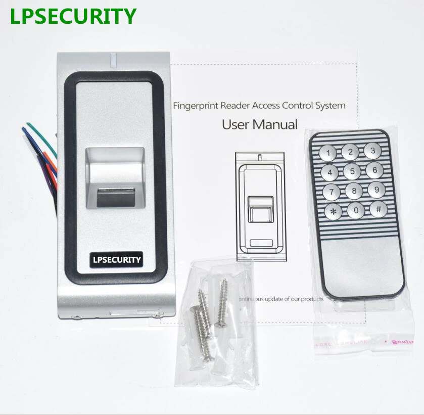 LPSECURITY доступа биометрические отпечатки контроллер RFID считыватель для двери