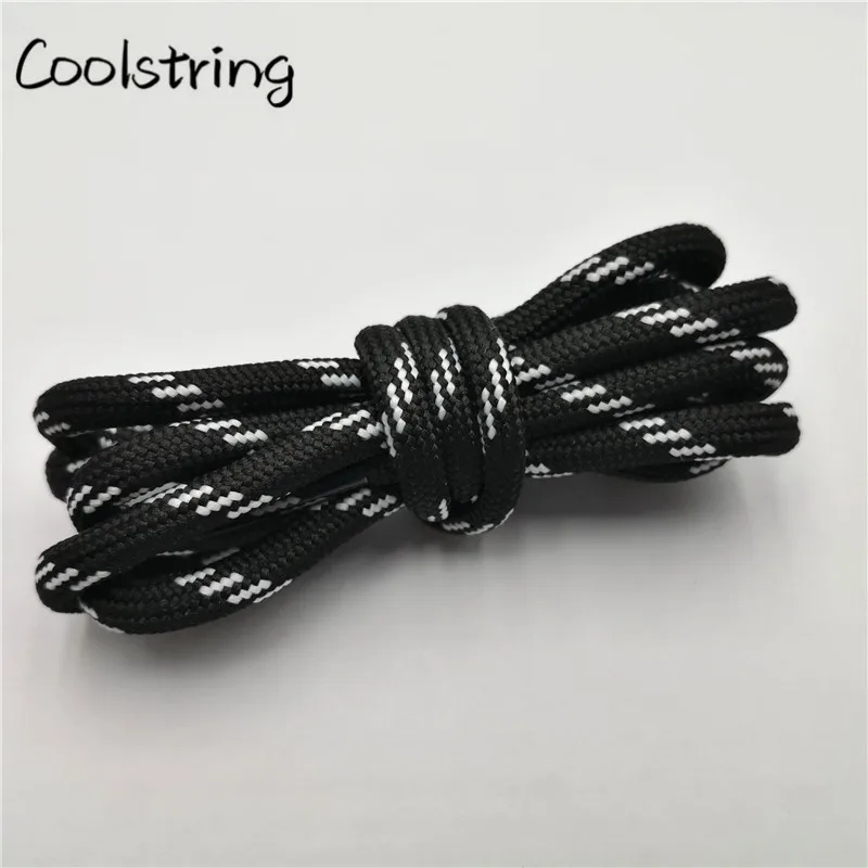 Coolstring 5,5 мм круглые шнурки спортивные черные белые красные шнурки для обуви унисекс повседневные шнурки для обуви, громоздкие кроссовки обувь для Пап