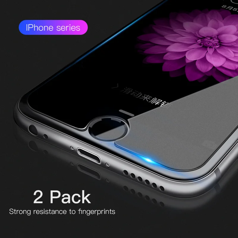Закаленное стекло протектор экрана для iPhone X XS Max XR 7 Plus 8 5S 5 SE 6 6S высокое качество 0 3