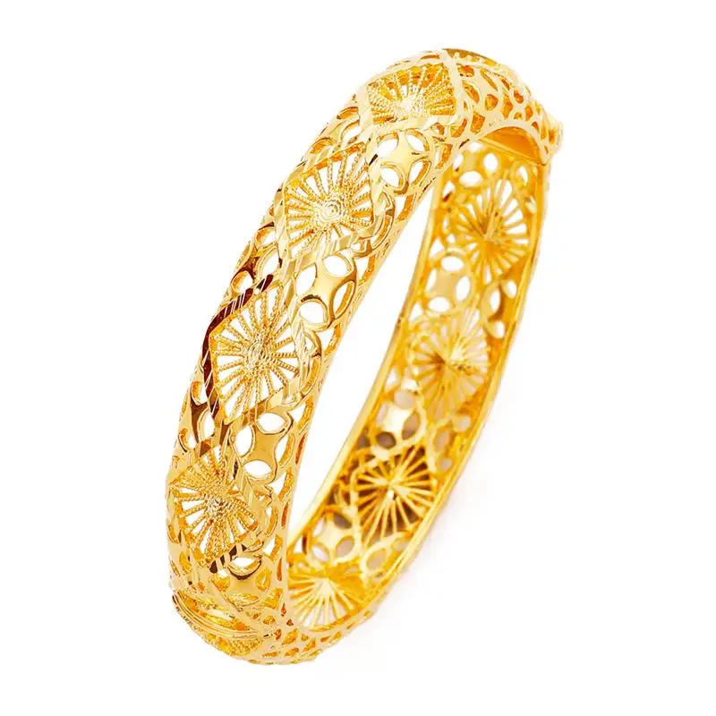 Браслет DOTSHE с покрытием 24-каратным золотом многообразный браслет панцирная