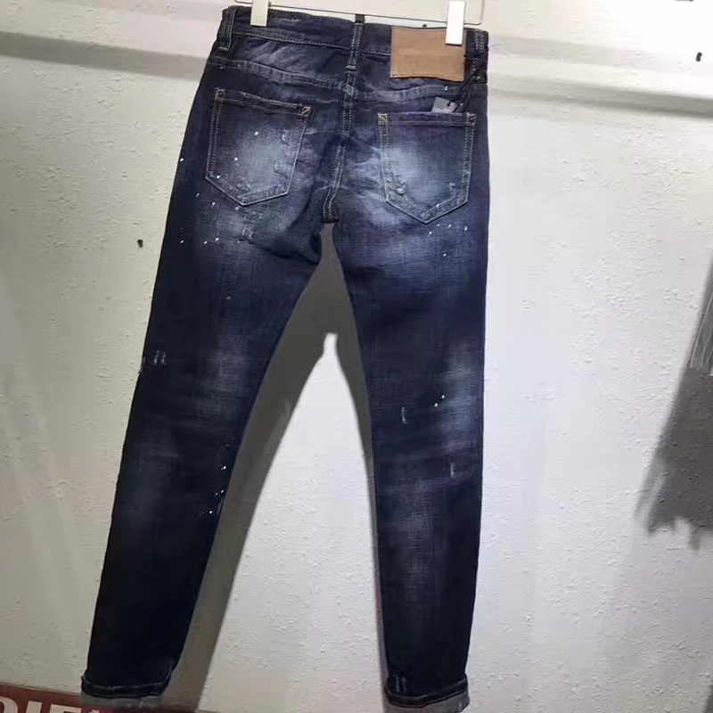 Новинка летние хлопковые женские джинсы эластичные узкие брюки-карандаш с