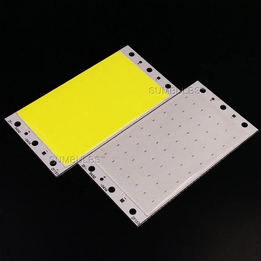 10 шт./лот большая рекламная акция светодиодная лампа COB чип источника света на