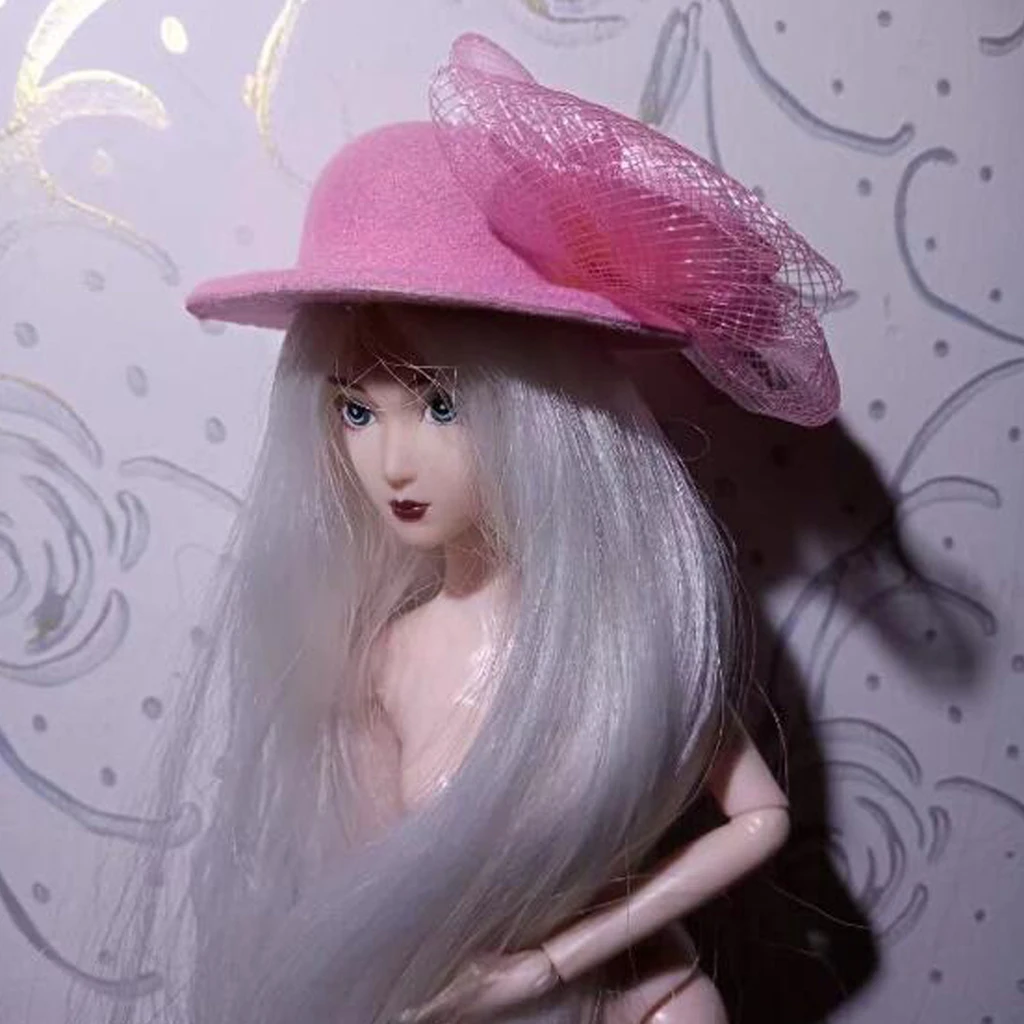 3 шт. модные женские винтажные круглые колпачки для кукол 28-30 см | Игрушки и хобби