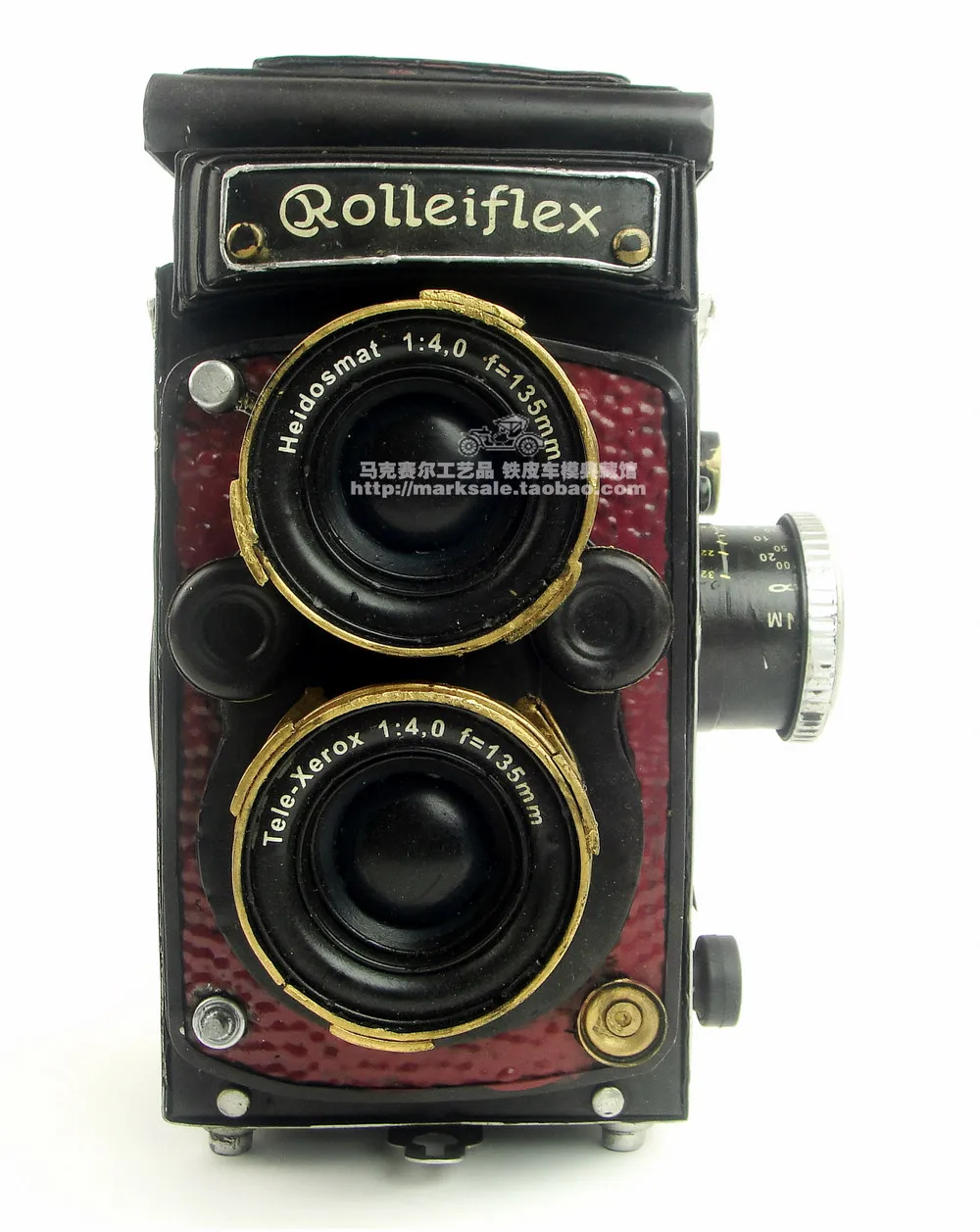Лидер продаж, классический европейский стиль, ретро, немецкая модель камеры Rolleiflex, креативная мини железная модель, лучший подарок, украшение для домашнего бара