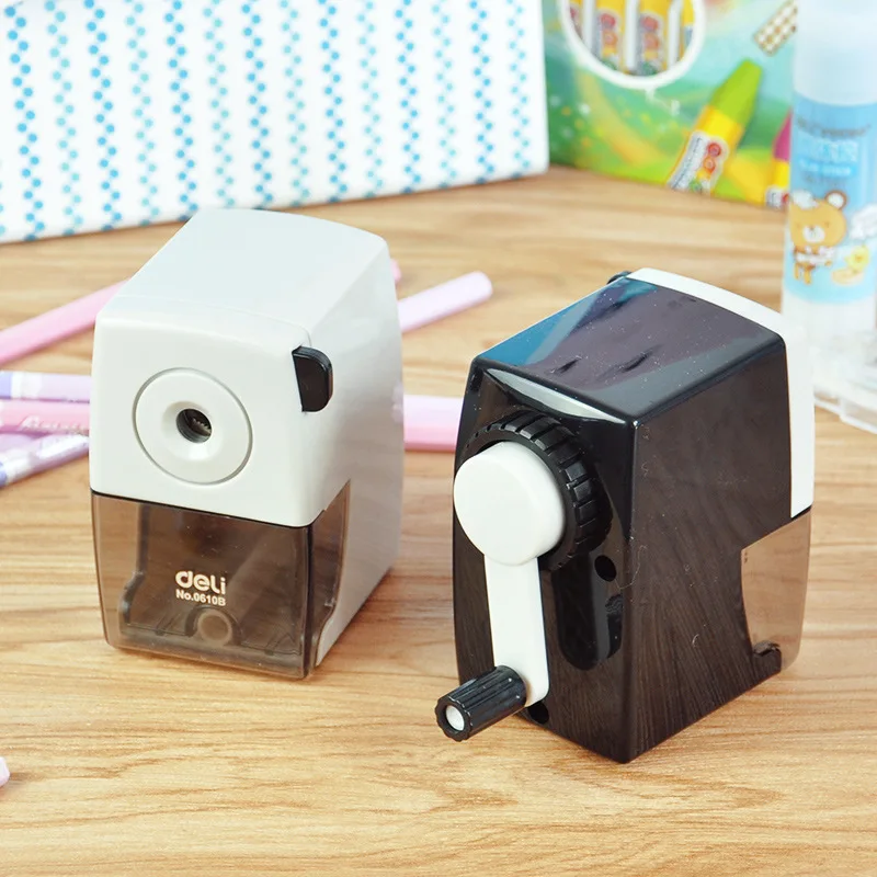 

Deli Stationery Pencil sharpener office & school supplies mechanical pencil sharpener office Hand-operated pencil sharpener