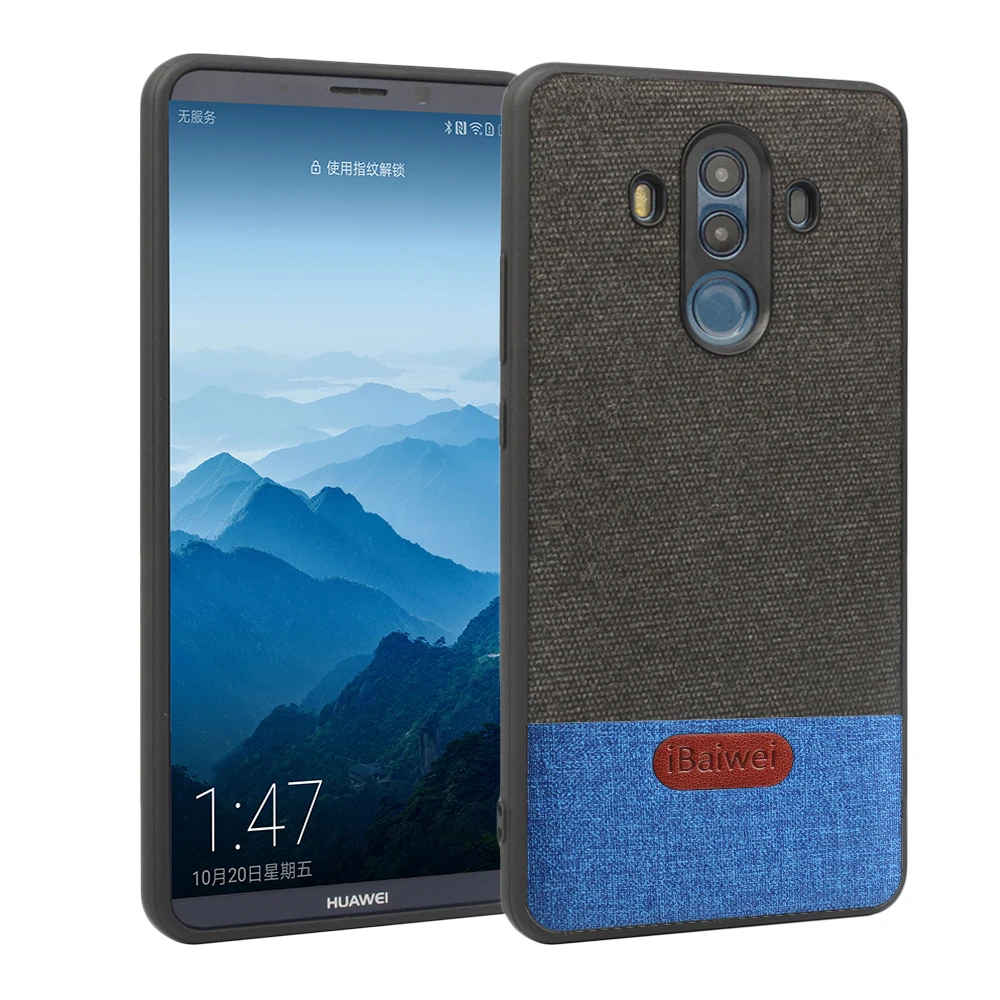 Для HUAWEI Mate 10 Pro PC задний матовый чехол роскошный мягкий край защитный для Huawei