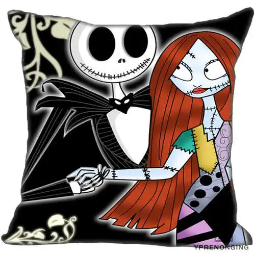 Pillowcase Best Custom Jack_Skellington(1)@ 1 Наволочка на подушку, спальня домашний квадратный наволочка на молнии(одна сторона)#190404-01-215 - Цвет: Pillowcase
