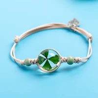 glass ball flower bracelets jewelry accessories crystal ceramic bracelets party gift wrap braceletsbangles dy414