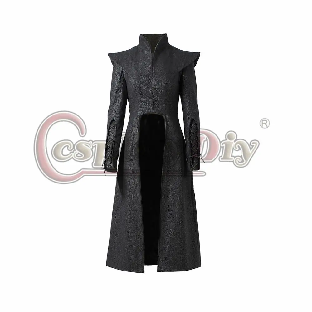 Coat Игра престолов сезон 7 Косплей Дейенерис Таргариен платье Мать Костюм Дракона Для Взрослых женские костюмы на Хэллоуин J5 - Цвет: Coat