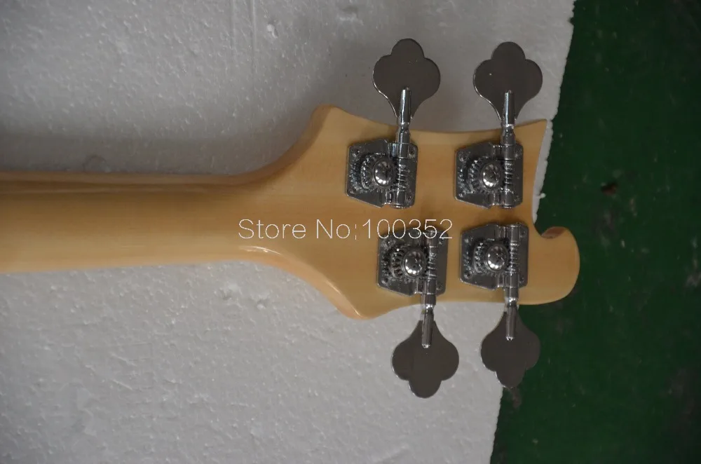 QShelly натуральный RK 4003 клен шеи тела через Треугольник инкрустация белый/черный