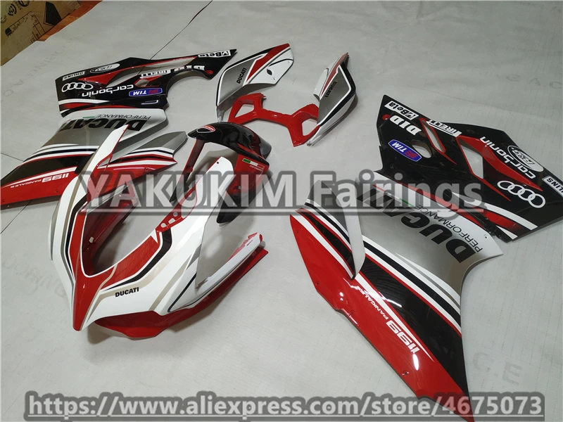 Обтекатели мотоциклов Для Ducati 1199 899 Panigale 2012 2013 2014 ABS литой под давлением полный