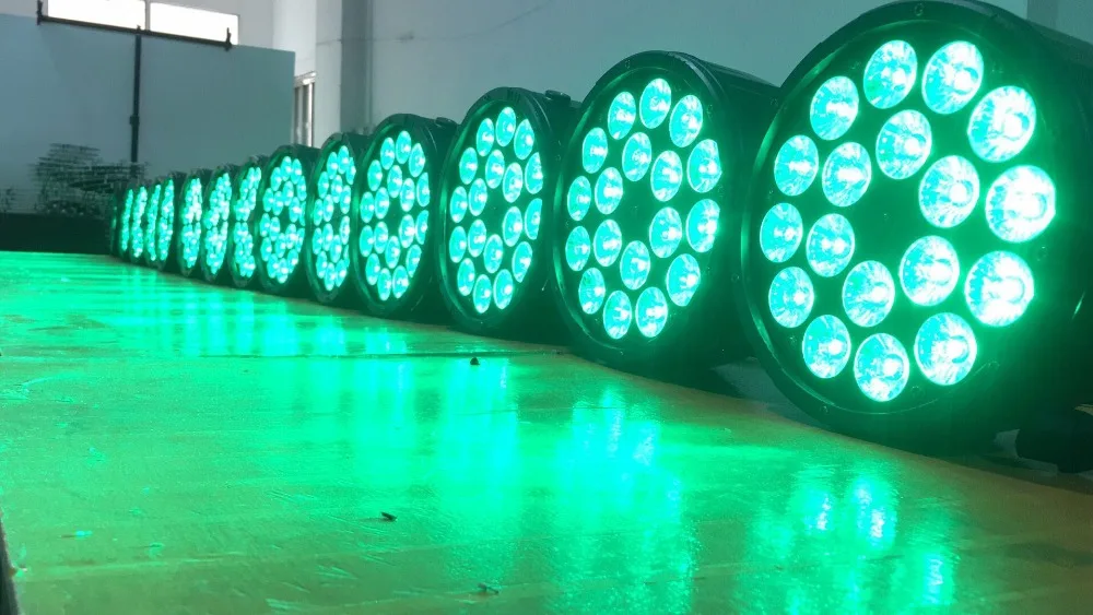 4 шт/Дистанционное PAR 18X12W LED прожектор RGB/диско светильник dmx512 управление мытья СИД