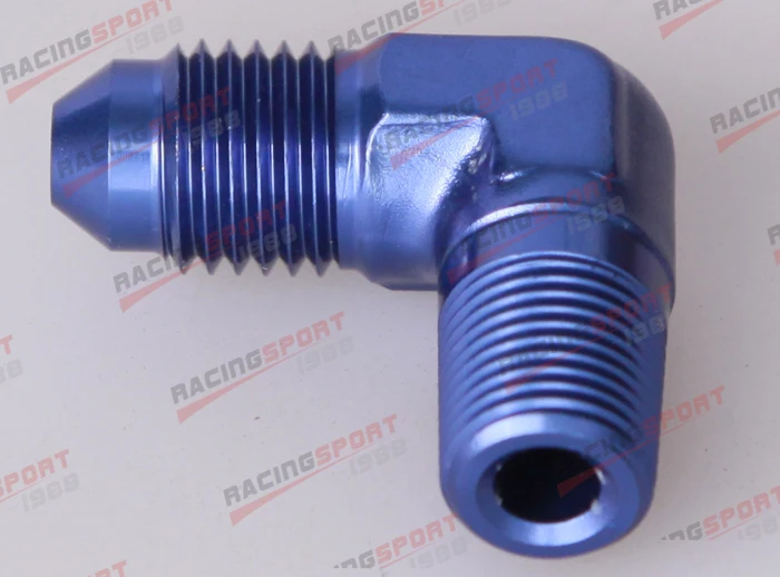 AN10 AN -10 до 1/2 &quotNPT 90-градусный переходник с наружной резьбой | Автомобили и