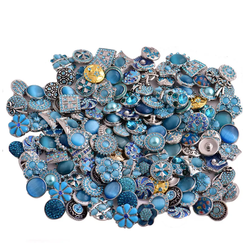 Металлический браслет rivca разные цвета 50 шт./лот 18 мм 20 мм|bracelet jewelry|button braceletsnap button