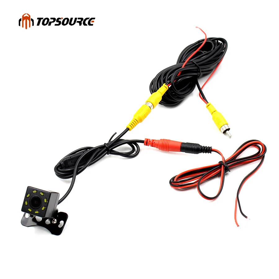 TOPSOURCE динамическая камера заднего вида парковочная дорожка Автомобильная CCD HD