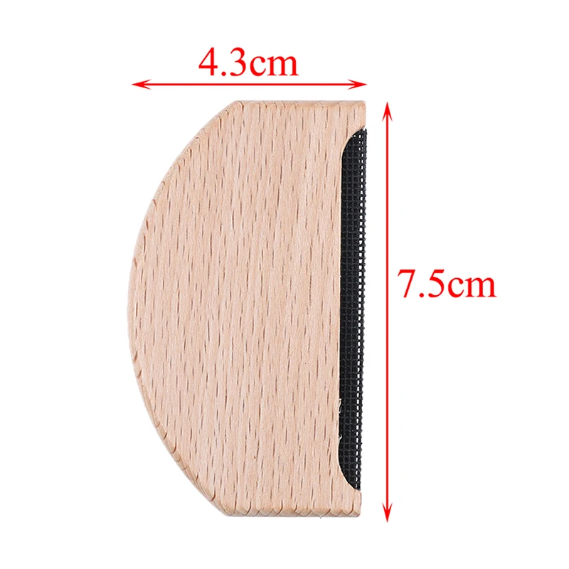 

Wooden Fabric Clothes Cashmere Sweater Lint Removers Manual Portable Wooden Lint Trimmer Shaver Comb Garment Care