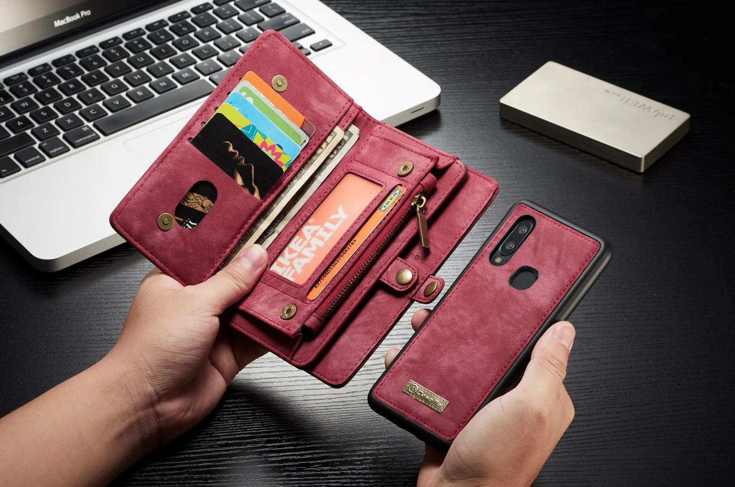 Съемный чехол-книжка, Воловья кожа, кошелек, чехол для телефона для samsung S8 S9 S10 плюс S10e S10 5G S7 Edge Note 9 8 A20 A30 A40 A50 A70 чехол s