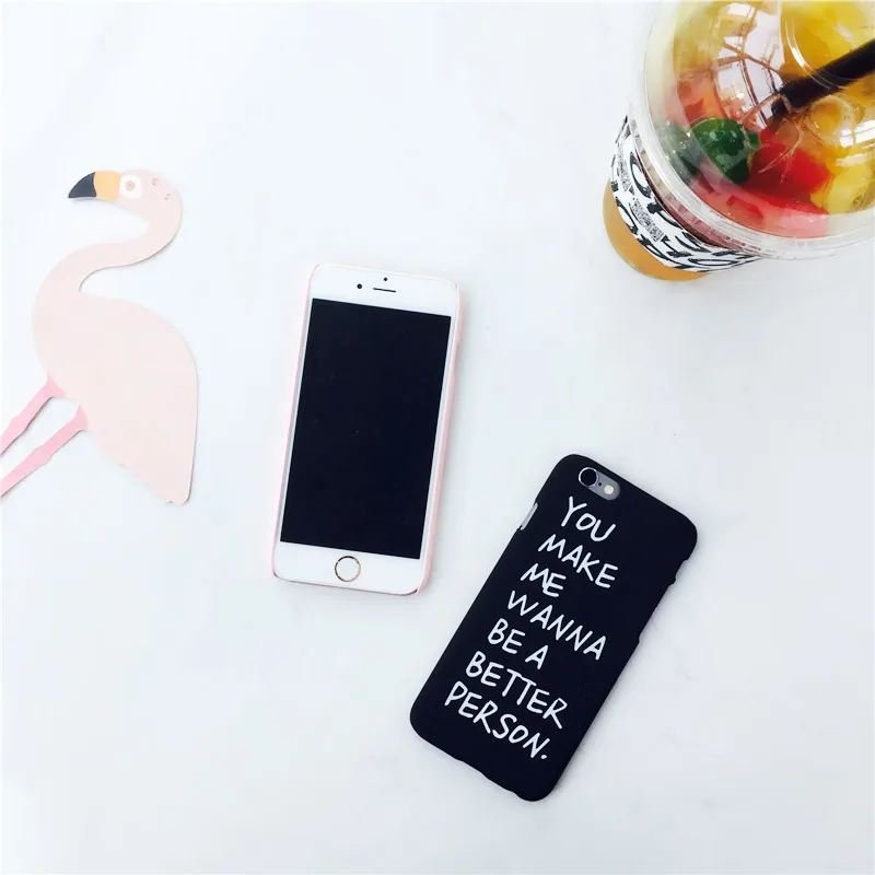 YESPURE 4 7 inch Необычные Чехлы для Iphone 6 6s Чехол черный милые Coque Handphone Аксессуары вы