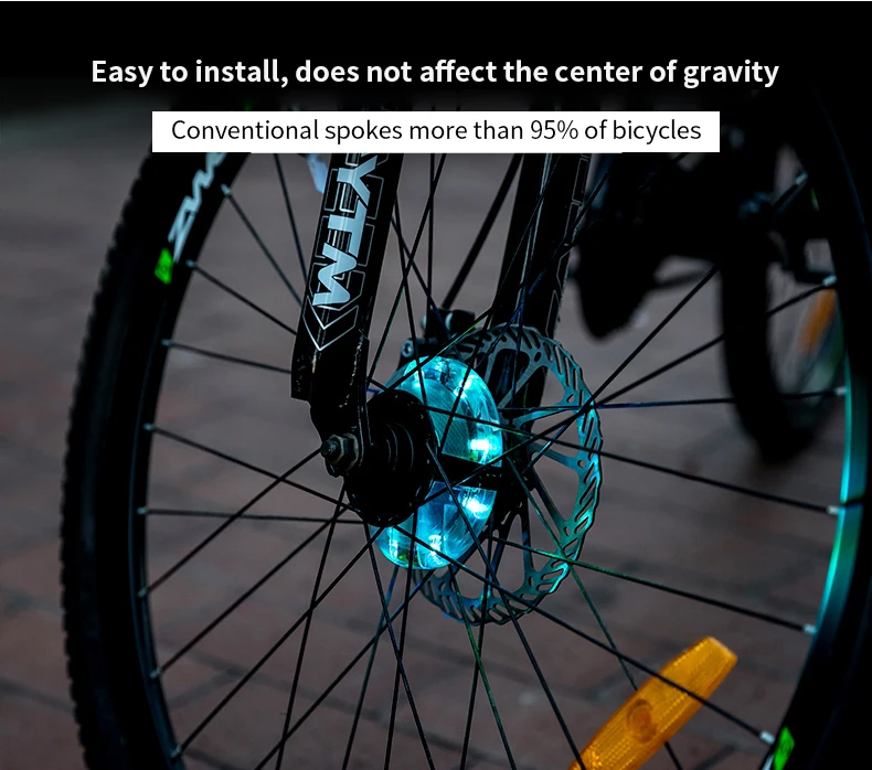 7 цветов велосипедные концентраторы огни водонепроницаемый USB подзарядка MTB дорожный велосипед передние/задние спицы колеса украшения лампы велосипедные аксессуары