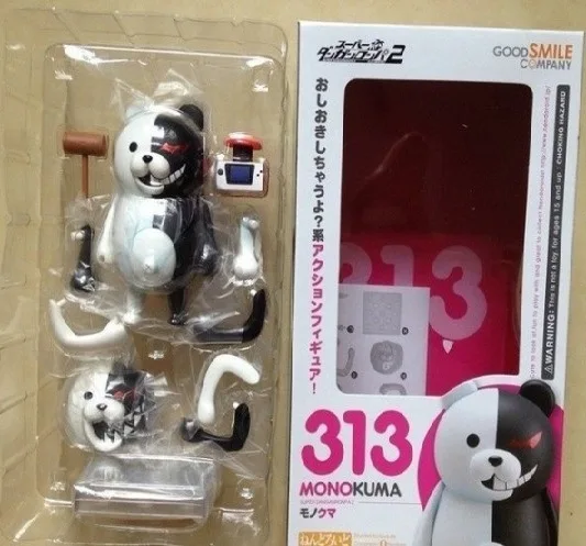 Новинка Лидер продаж 10 см Q версия Danganronpa Trigger Happy Havoc monokuma подвижная экшн-фигурка