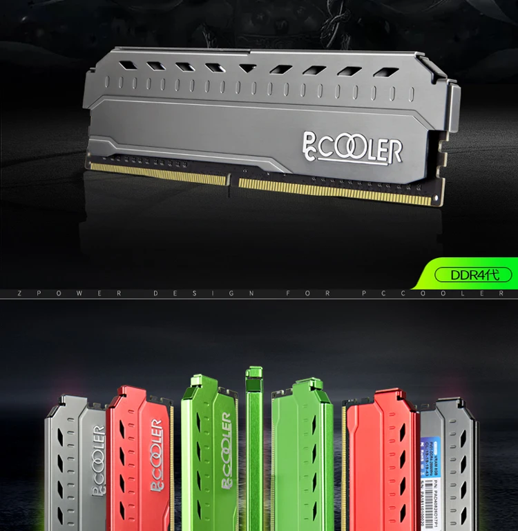 Pccooler, 4 ГБ, 8 ГБ, 16 ГБ, 3200 ГБ, память, модуль памяти, настольный компьютер, 4 ГБ, 8 ГБ, 16 ГБ, DDR4, PC4, 3200 МГц, 2400 МГц, 2666 МГц, 3000 МГц, DMII