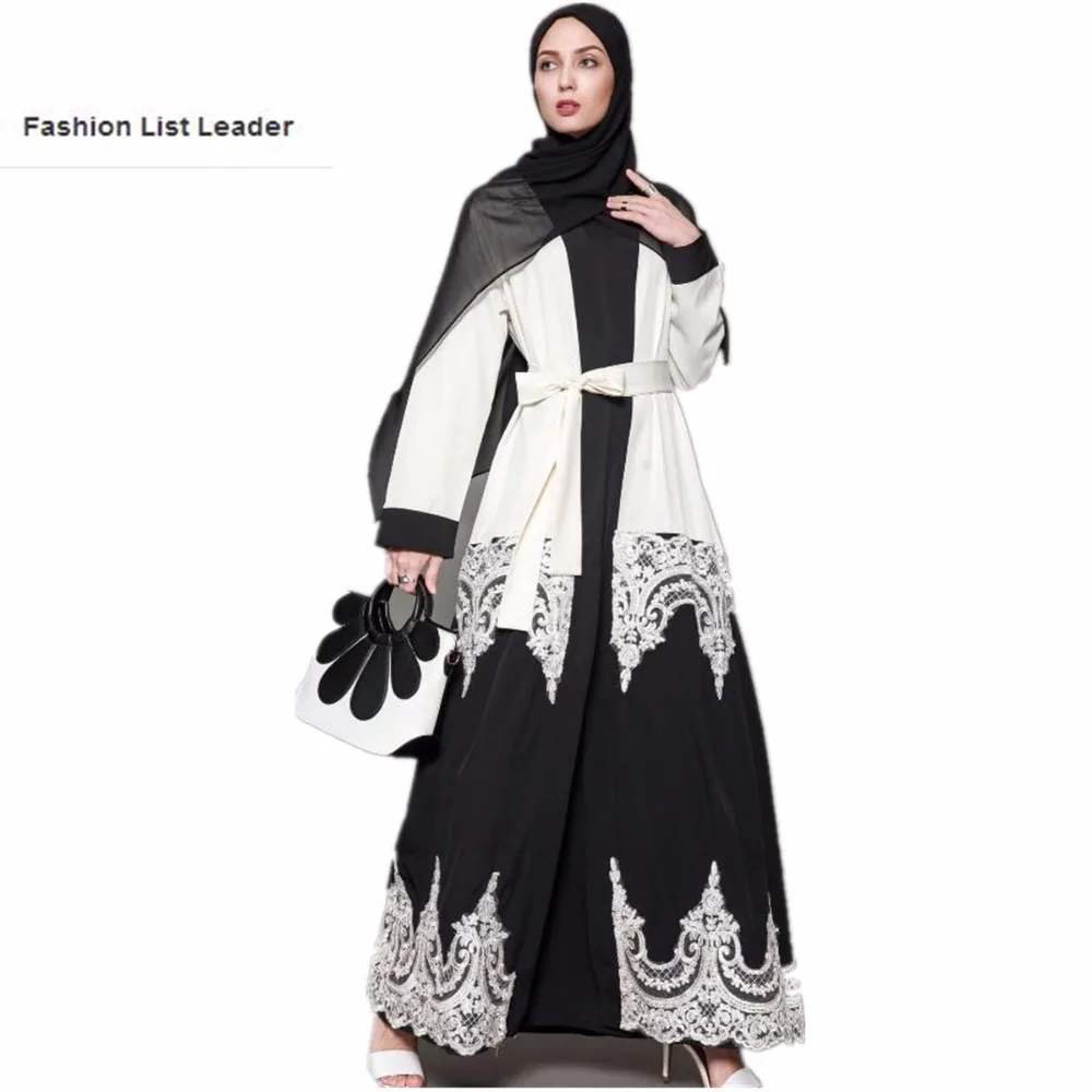 Кружевное платье Musulmane повседневное для взрослых большого размера в Дубае модное