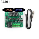 W1209 светодиодный цифровой термостат контроль температуры термометр термоконтроллер модуль переключателя DC 12 В водонепроницаемый датчик NTC