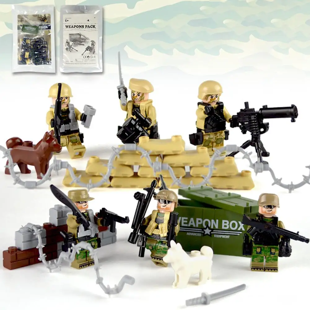 Детский конструктор Аксессуары для оружия коробка боевой готовности