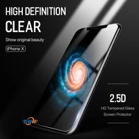 9h 0 26mm tempered glass screen protector protective film for iphone x with package 50pcslot free shipping