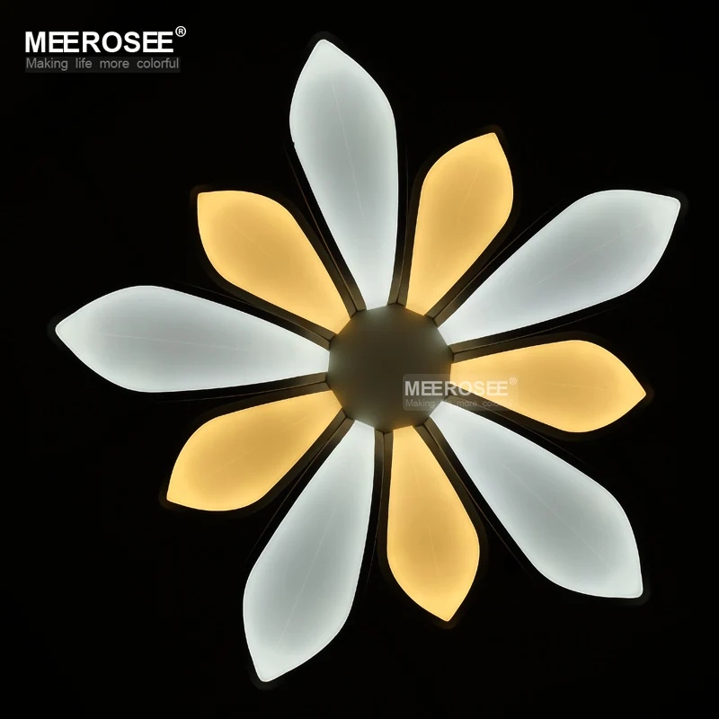Современный светодиодный светильник-люстра акриловый светильник в виде цветов