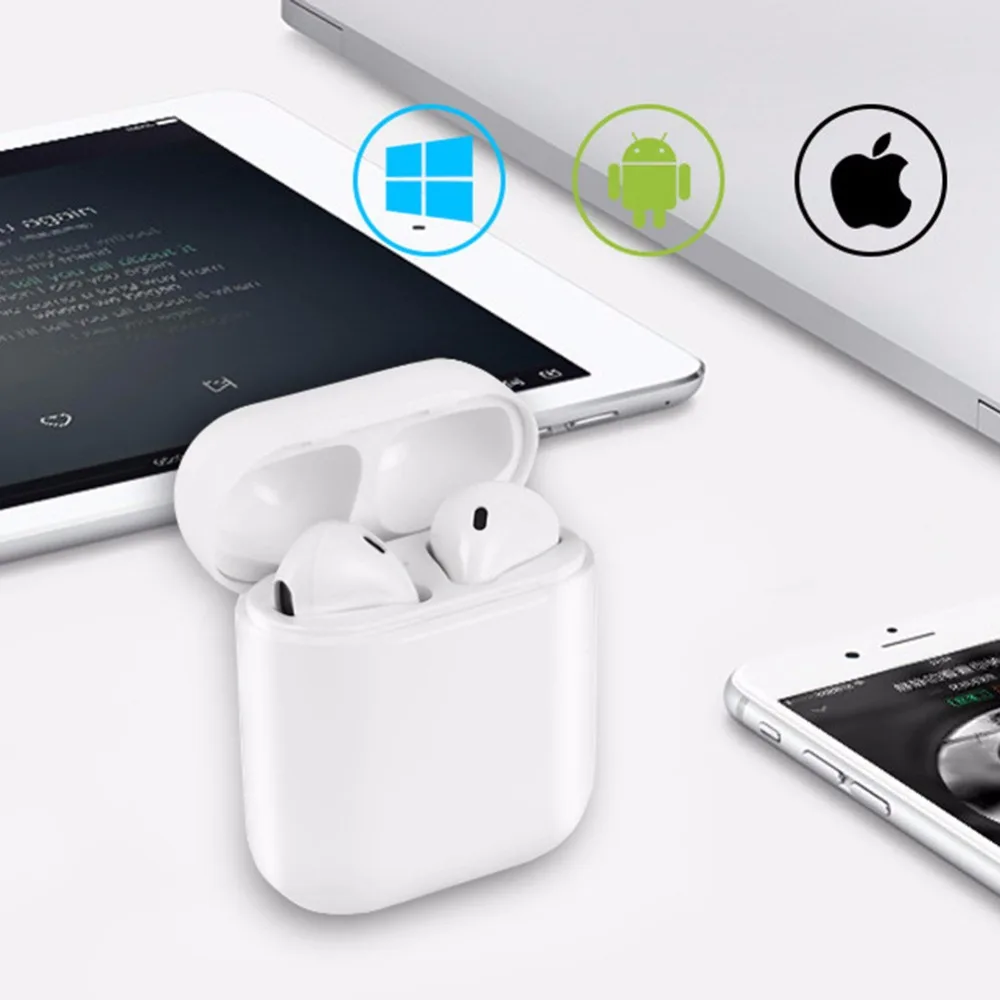 i8S TWS Headset Twins True Wireless Earphone Mini Bluetooth V4.2 Earbuds Stereo Earplug for iPhone Xiaomi Drop shipping | Электроника