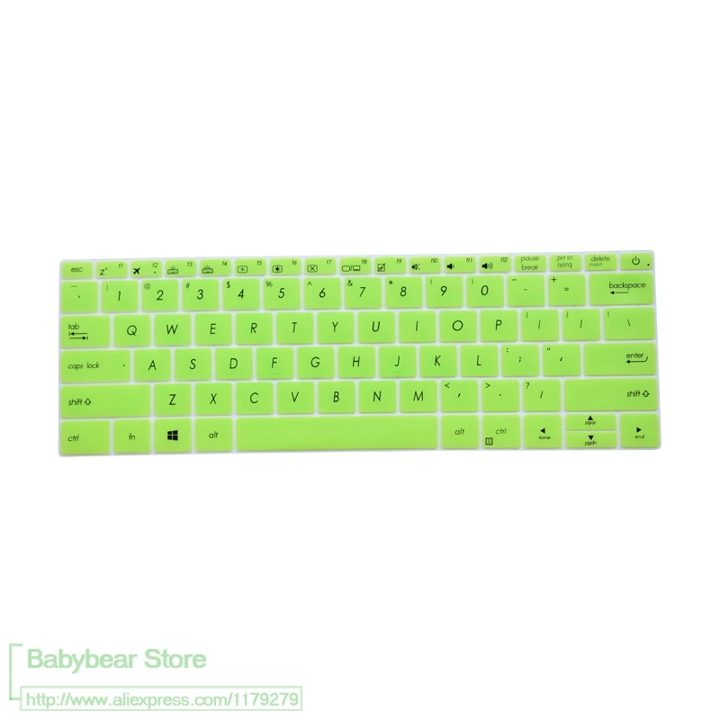 Ноутбук 12,5 12 дюймов силикон для Asus Zenbook3U Zenbook 3 3U Ux390 Ux390U Ux390Ua 12,5 ''крышка клавиатуры протектор