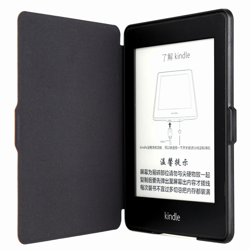 Фирменный чехол gligle с текстурой оленя для сна/пробуждения Kindle Paperwhite 1/2/3 пленка