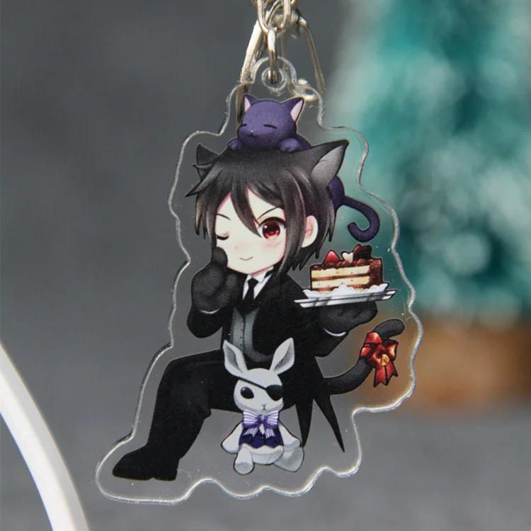 Аниме Черный дворецкий Ciel Phantomhive Себастиан · микаелис фигурка Косплей акриловый