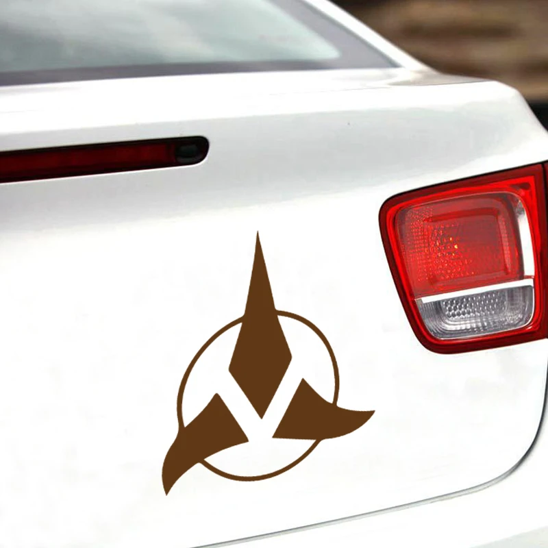 EmpireYing 3 Sizes 8 Colors Animated Sci-fi War Star Klingon Empire Symbol Car Sticker SUV Truck Bumper Kayak Decor Vinyl Decals |