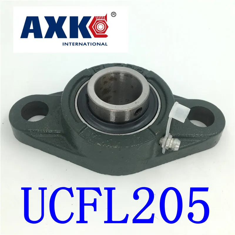 Лидер продаж 2021 подшипник упорного подшипника Axk Ucfl205 25 мм с креплением корпус из