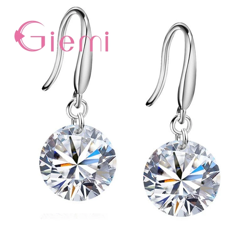 

Fashion Casual Earring for Women Girl Top Quality gifts AAA Cubic Zirconia Silver Jewelry Fast Shipping Hot