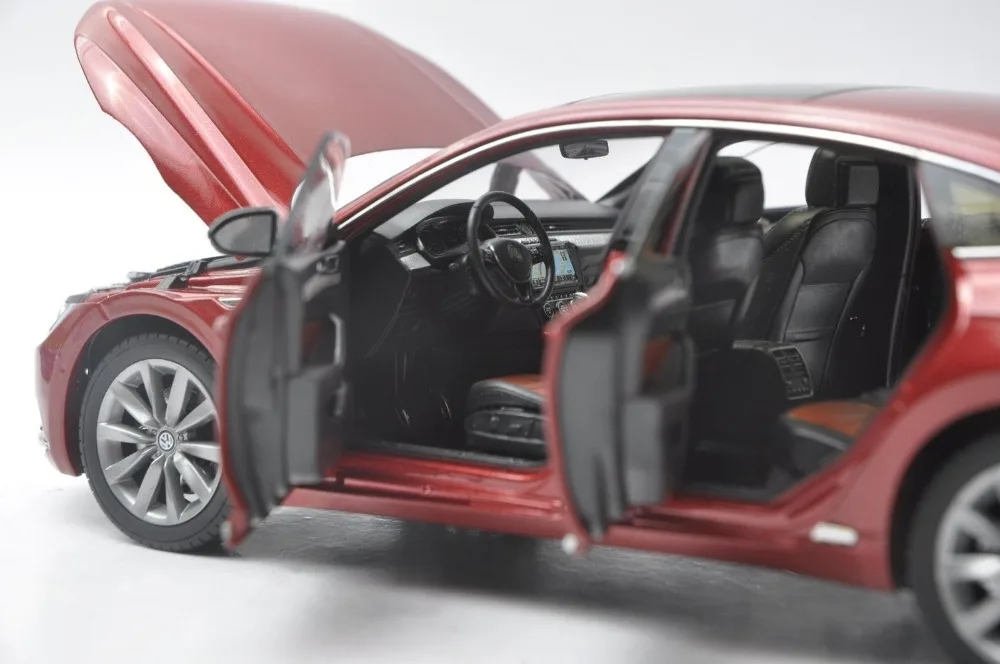 1:18 литая под давлением модель для Volkswagen VW CC Arteon красный сплав игрушечный автомобиль миниатюрная коллекция подарки Passat Magotan